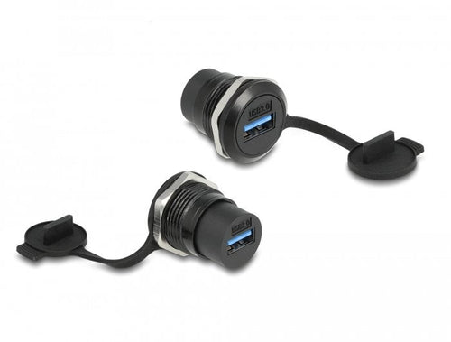 Delock USB 3.2 Gen 1 Type a Connector Female Recessed With Cover Antipolvo — image 1