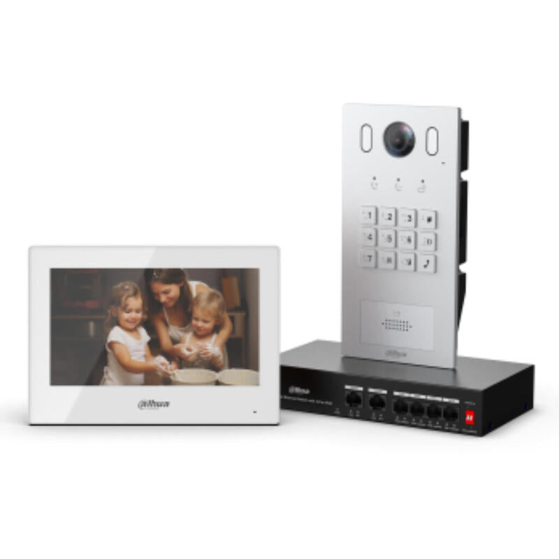 Dahua KTP05(S) Kit Video Doorbell IP Outdoor Surface + Monitor Indoor