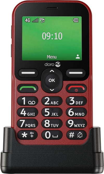 Doro Mobile Phone Leva E10 6,1CM (2.4) 118,9G Red — image 1