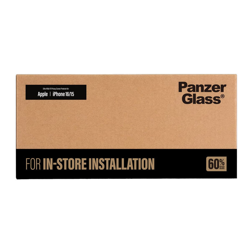 Panzerglass 2WAY Privacy Screen Prot. Iphone 16 15 Uw-fastfit
