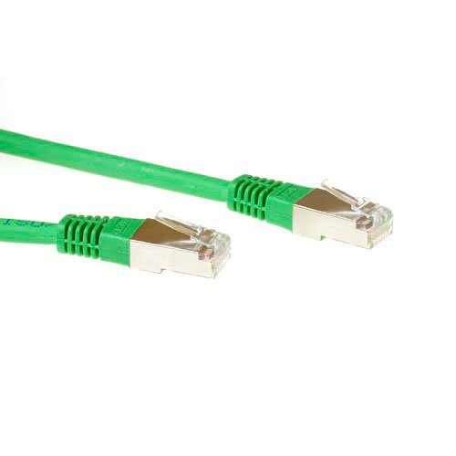 Green 15 Meter F UTP CAT.5E Patch Cable With RJ45 Connectors — image 1