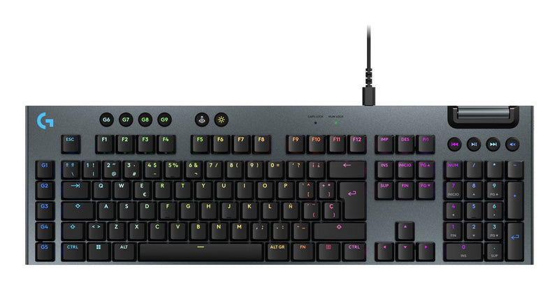 Keyboard Spanish G915 X Wired G KB Perp EMEA28I-935 Black