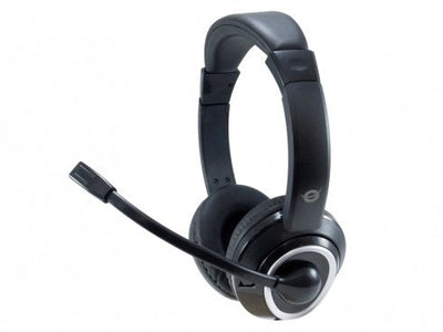 Conceptronic POLONA02BA, Headphones Diadema, Set Black Binaural, 2M — image 1