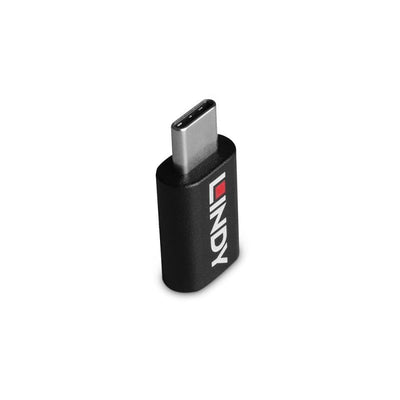 Lindy 71265 Cambiador Género USB Cable Type C Black — image 1