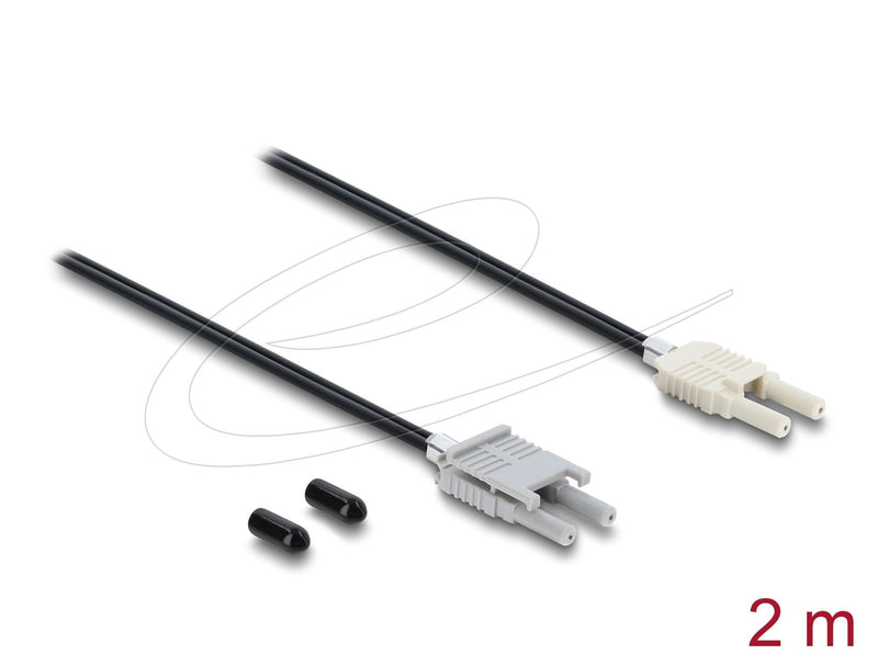 Delock Lwl Pof Plastic Cable Hfbr 4506-4516Z Duplex Connector Male a Duplex Connector Male 2M