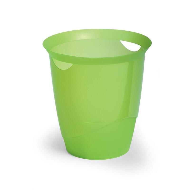 Durable Trend Papelera 16L Transluzent Green