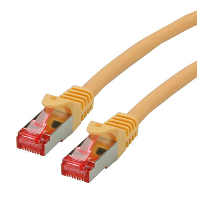 Roline Network Cable CAT.6 S FTP (pimf), Component Level, Lsoh, Yellow 1M — image 1