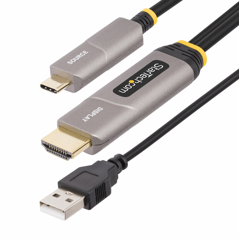Cable Activo Ptico USB-C a HDMI 2.0 (aoc) 9 1M - 4K60HZ