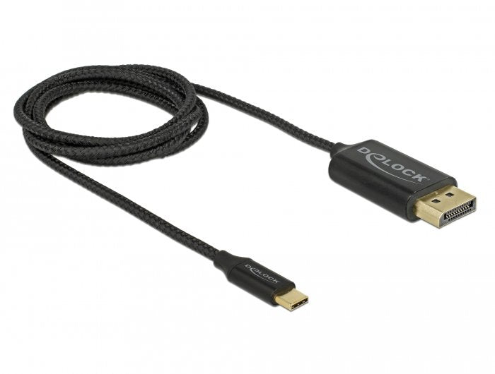 Delock USB Cable Type-c Male DP Male Dp-alt Mode 4K 60 HZ 1M