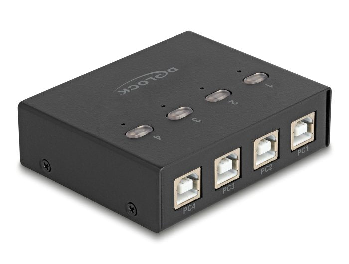 Delock USB 2.0 Switch 4 PC An 4 Dispositivos