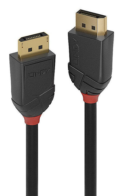 Cable 2M DisplayPort 2.1 80G Black Line — image 1