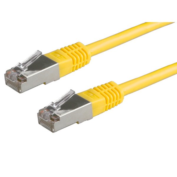 Value Network Cable KAT.6 Class And S FTP Pimf Yellow 10M