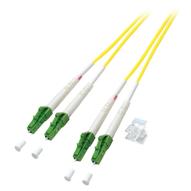 Efb Duplex Network Cable Lc Apc-lc Apc OS2 G652D 2M Lszh 2MM Yellow