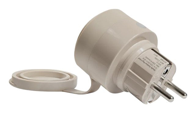 Shelly Plug & Play Outdoor Plug S GEN3 Adapter Plug Draussen 12A Función Medición WLAN Matter Bt