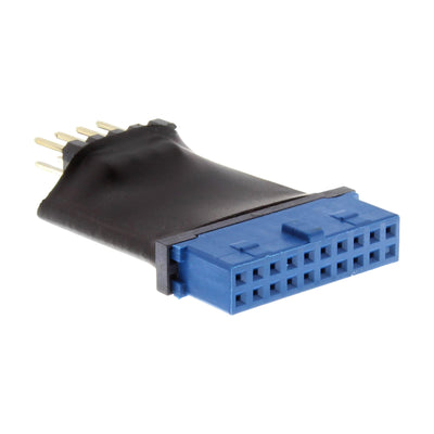 Inline Adapter USB 3.0A 2.0 USB 3.0 Internal 19 Pines a Dispositivo Internal USB 2.0 — image 1
