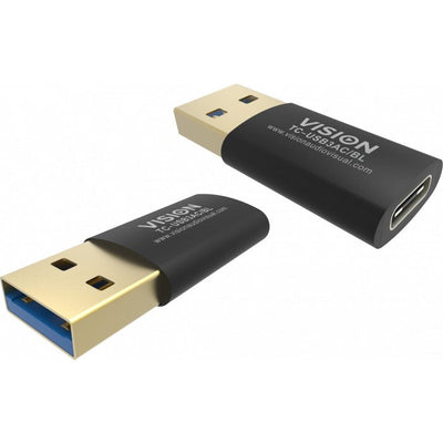 Adapter USB 3.0A a USB C Se Conecta Port USB a 3.0 Size Complete Laptop USB C (h) a USB Type a (m) USB 3.2 — image 1