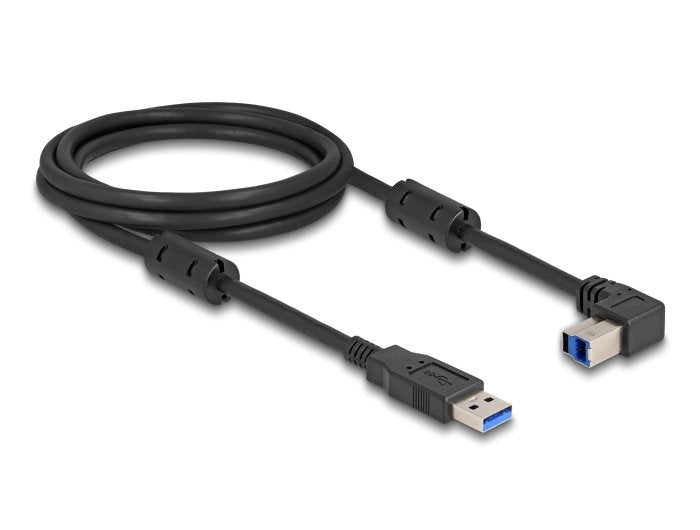 Delock USB 5Gbps Cable Type a Connector Male a Type B Connector Male 90° Arriba Angulado 2M