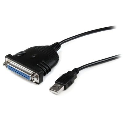 StarTech USB Cable 2.0A Paralelo DB25 1,80M Black ICUSB1284D25 — image 1