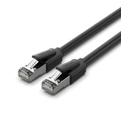 Vention Network Cable RJ45 SFTP Ikkbf CAT.8 1M Black — image 1