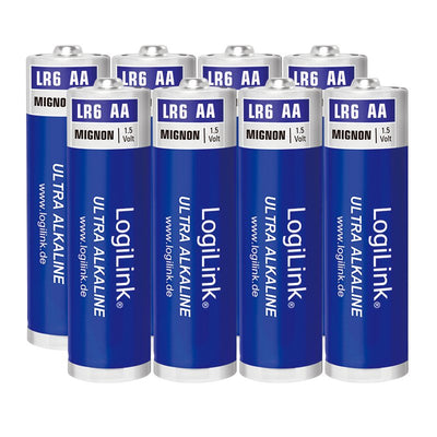 Logilink LR6F8 - Ultra Power Aa Alkaline Batteries. LR6. Mignon. 1.5V. 8PCS — image 1