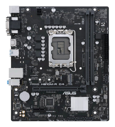 ASUS Motherboard Prime H610M-R D4 Socket 1700 microATX Bulk — image 1