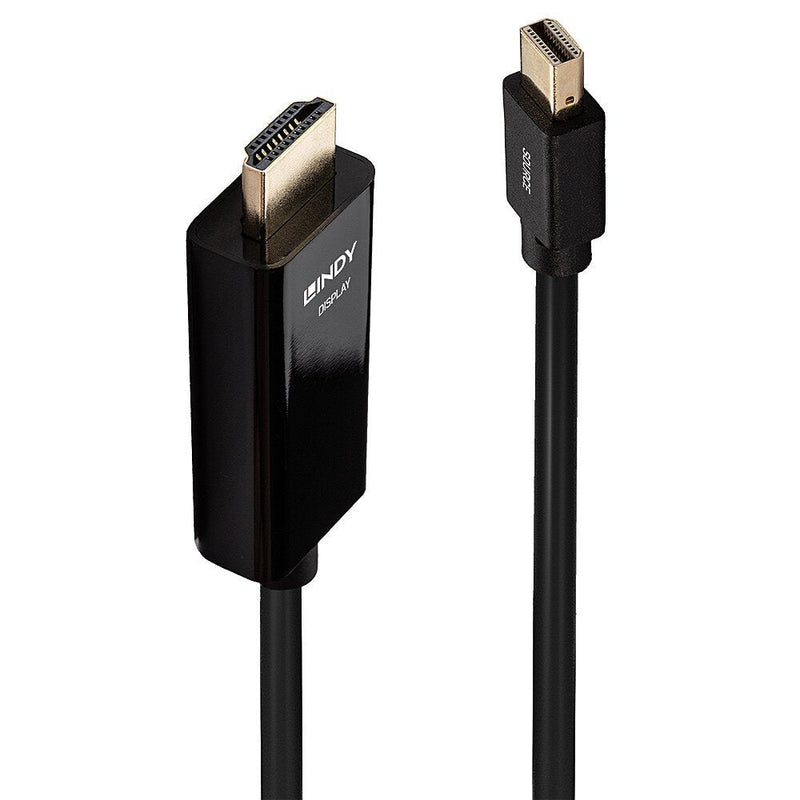 Lindy 36926 HDMI Cable Minidisplayport 1M Black
