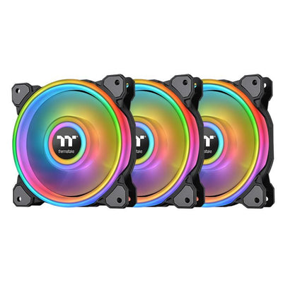 Thermaltake Riing Quad 12 RGB Radiator Pack 3 Fans Edition Premium Black — image 1