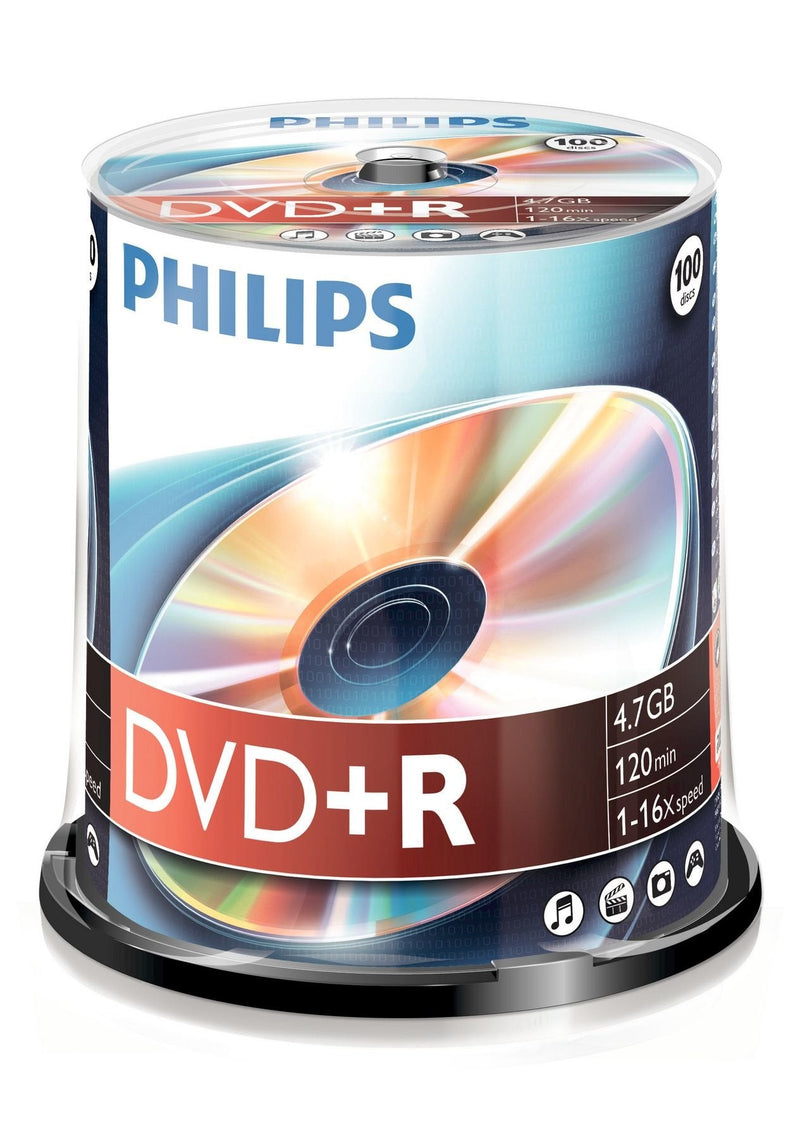 Philips Dvd + R 4,7GB 100PCS Spindel 16X