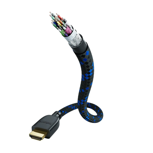 Inakustik 00423550 HDMI Cable 5M HDMI Type a Standard Black Blue — image 1