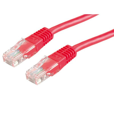 Value Network Cable KAT.6 Class And UTP Red 10M — image 1