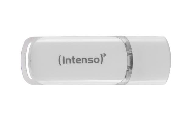Intenso USB Flash Drive Flash Line 32GB USB Type-c 3.2 Gen 1 (3.1 Gen 1) White