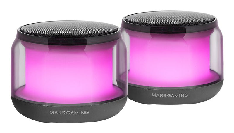 Mars Gaming Speakers With Bluetooth Ms-aura 15W 2.0