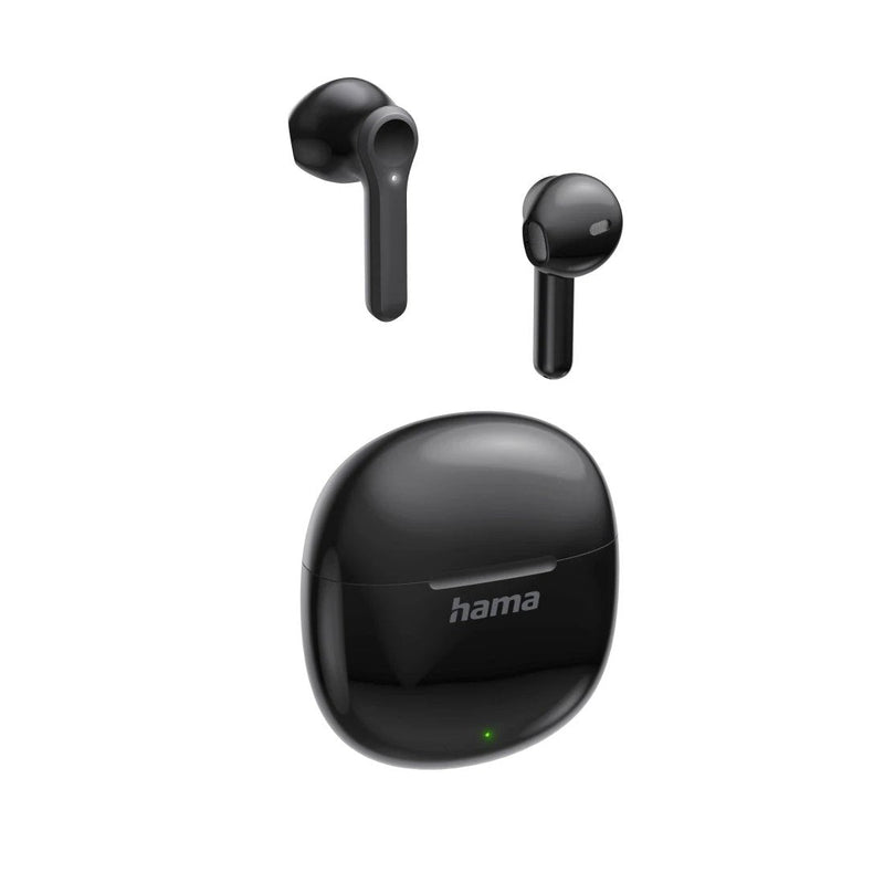Hama Headphone Intrauditivo Bluetooth Action One Black Tws Up To 20H Microphone Touchscreen