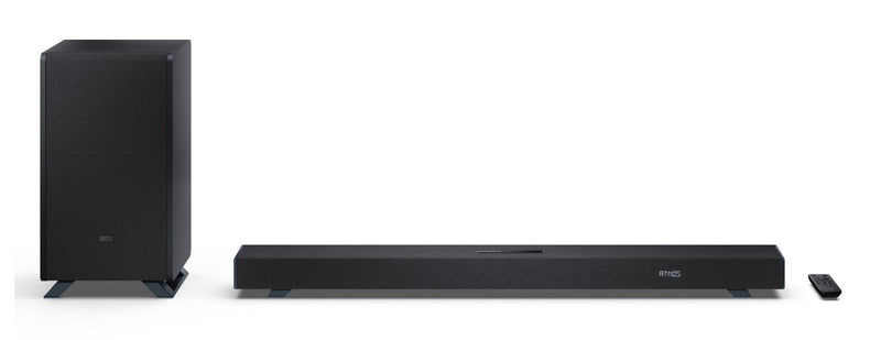 Sharp Soundbar HT-SBW53121(BK) Q 3.1.2 Dolby Atmos Dts:x With Subwoofer Wireless Colour Black