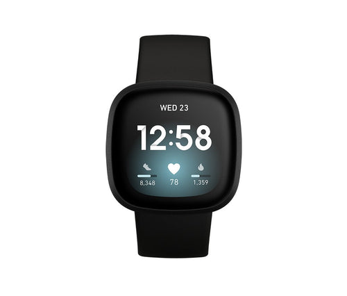Fitbit Versa 3 Smartwatch Black/Aluminium Black — image 1