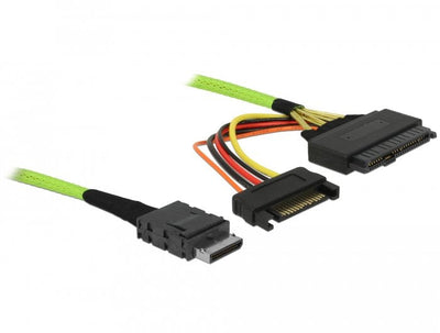 Delock Cable Oculink PCIE SFF-8611A U.2 SFF-8639 1M — image 1
