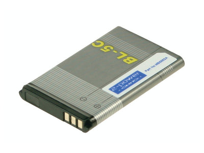 2-POWER MBI0002A Spare Part Phone Mobile Phone Battery Black — image 1