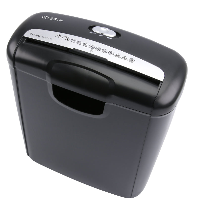 Genie 240 S Triturador Paper Corte Tiras 72 dB Black