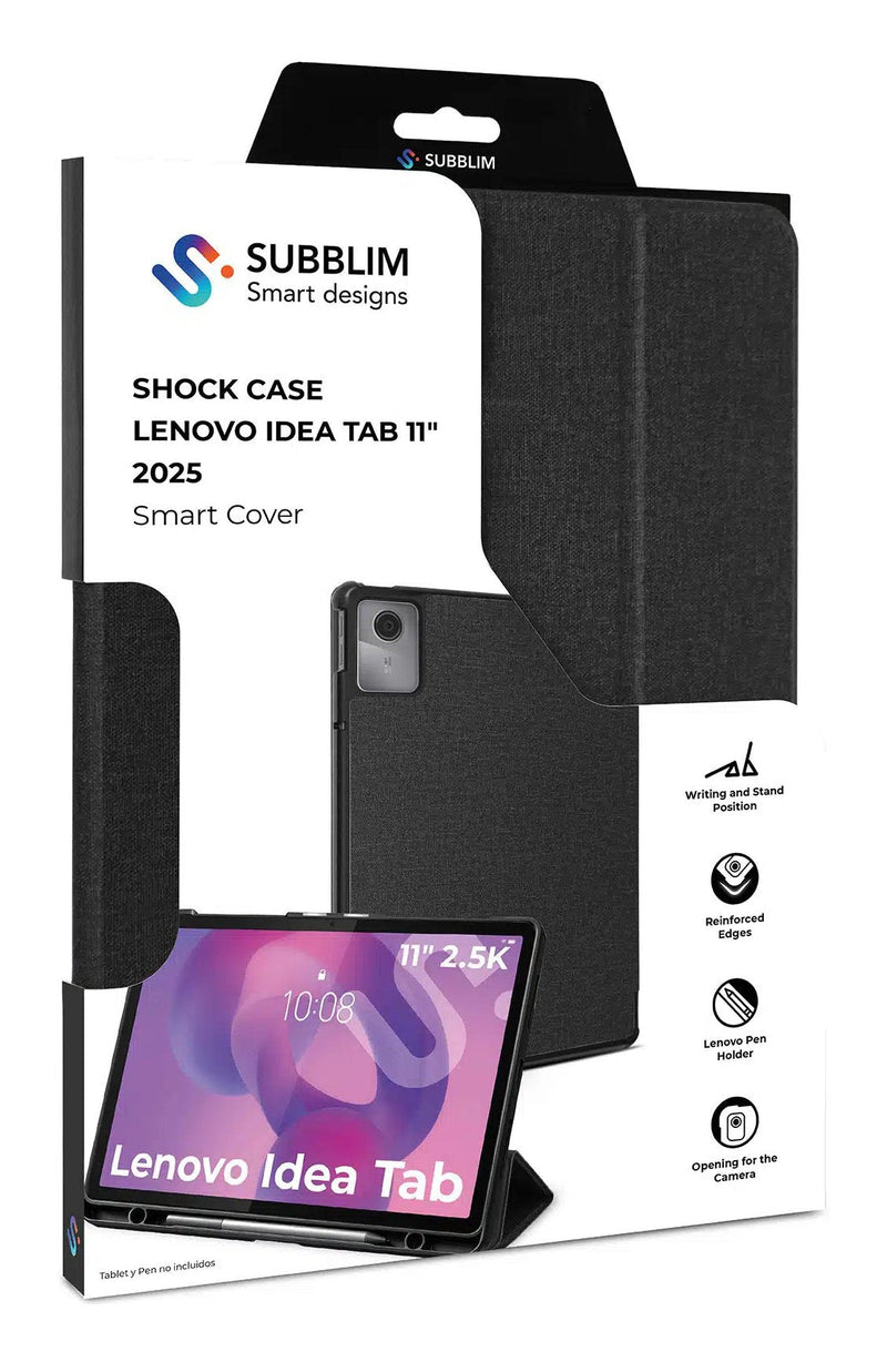 Subblim Case Shock Case Lenovo Idea Tab 11' 2025 Black