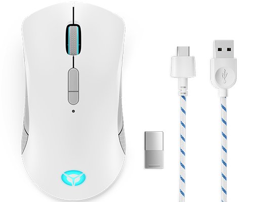 Lenovo Mouse Legion M600 Wireless Gaming Ambidextro RF Wireless + Bluetooth + USB Type-a Óptico 16000 DPI