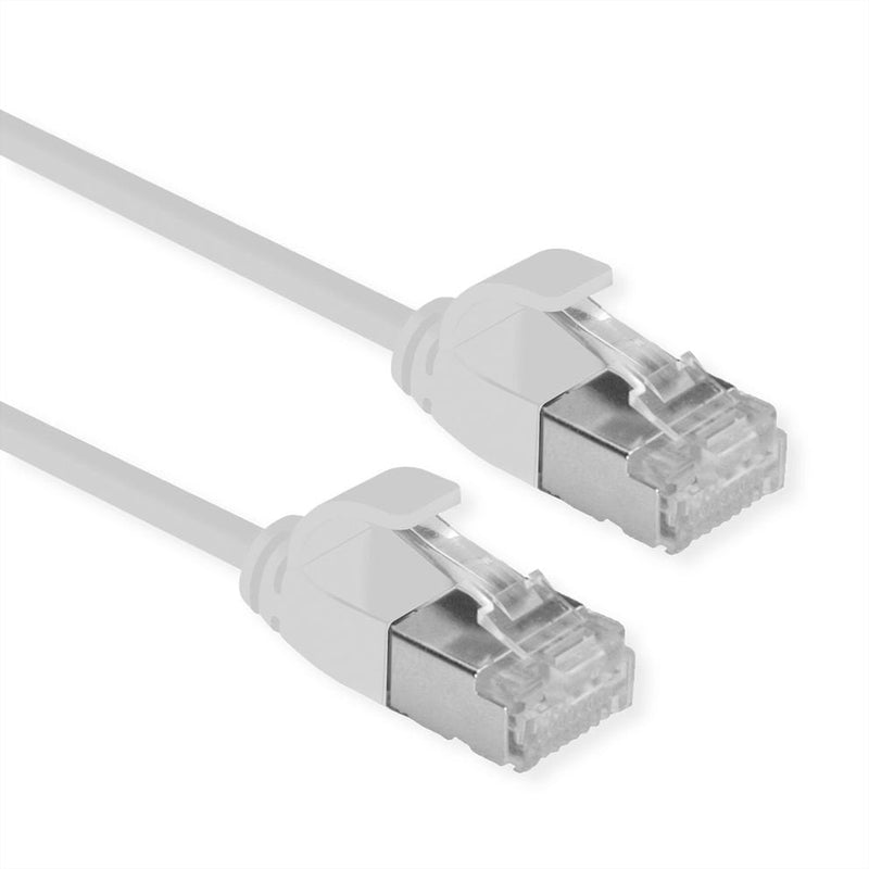 Roline Green U FTP Network Cable CAT.6A (class Ea), Lsoh, Slim, Grey 2M