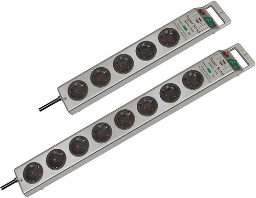 Brennenstuhl Protection Contra Sobretensiones 5VÍAS Super-solid Line, Power Strip Plugs 1153340315 — image 1