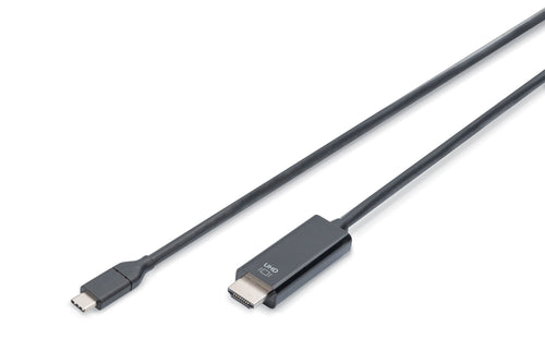 Digitus USB Cable -c a HDMI 4K Male/Male 2M Black — image 1