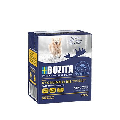 Bozita Trozos Carne Pollo / Arroz Gelatina 370G — image 1