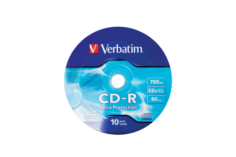 Verbatim Cd-r 52X 700MB Ops Wrap Ep Cd-r 700MB 10PIEZA(S) 43725