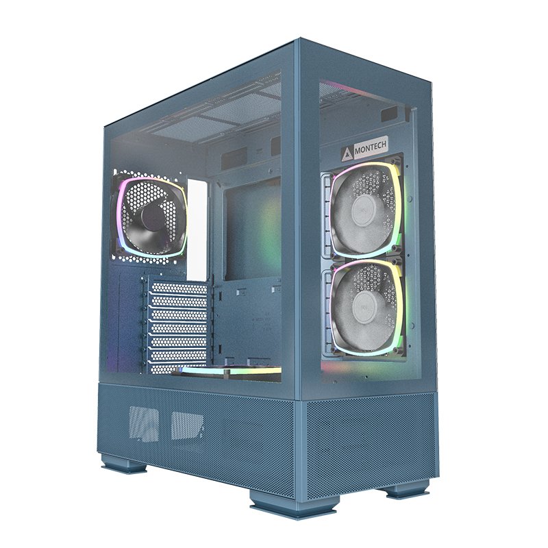 Montech Sky Two, Midi-tower - Blue