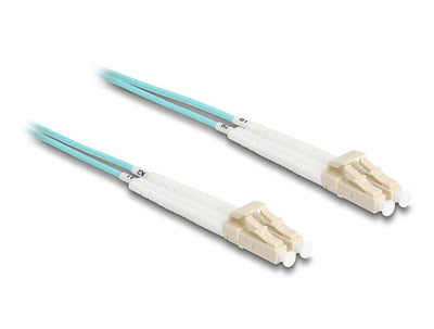 Delock Lwl Cable Lc Duplex a Lc Duplex Multimode OM3 Winkelbar 2M — image 1