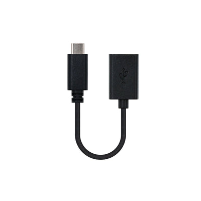 Nanocable USB Cable -c 2.0 Male a USB-A Female 15CM — image 1