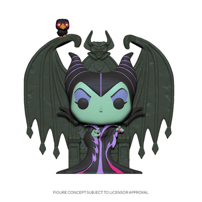 Figure Pop Disney Villains Maleficent With Throne — image 1