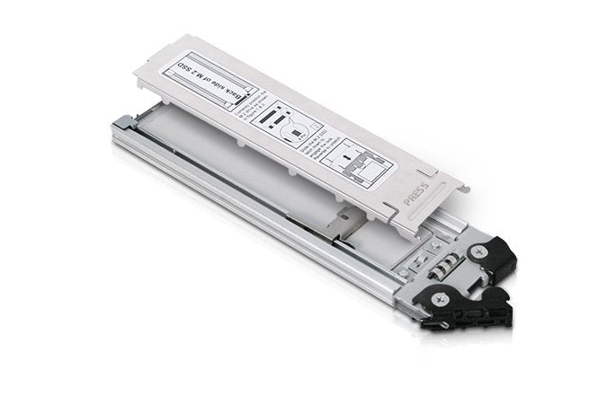 Icy Dock Box MB840TP-B External Hard Drive Sólido (SSD) Aluminium Black M.2, Laufwerkstrays Silver External En